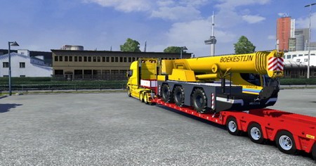 Мод Boekestijn Kraan для Euro Truck Simulator 2