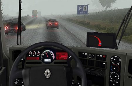 Мод Renault Premium GPS для Euro Truck Simulator 2