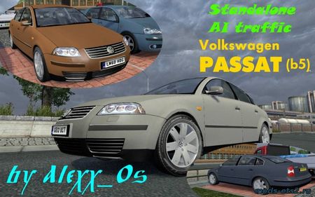 Мод AI traffic Car Volkswagen Passat B5 для Euro Truck Simulator 2