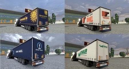 Скины Krone Profiliner для Euro Truck Simulator 2