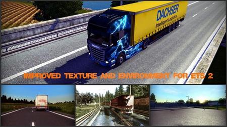 Улучшенные текстуры v1.12.1 для Euro Truck Simulator 2