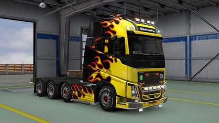 Грузовик Volvo FH16 v16.5S для Euro Truck Simulator 2