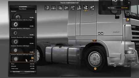 Колеса Goodyear Marathon для Euro Truck Simulator 2