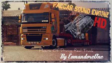 Звуковой мод DAF Paccar для Euro Truck Simulator 2