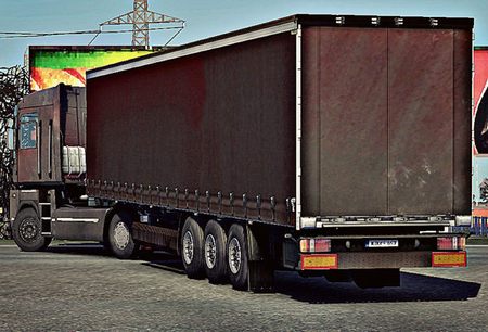 Прицеп с грязью для Euro Truck Simulator 2