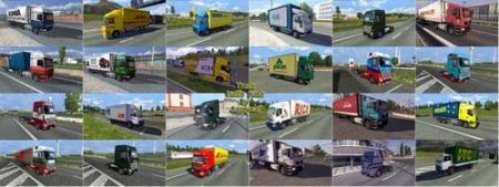 Трафик грузовиков от Jazzycat v1.5 для Euro Truck Simulator 2