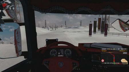 Winter Mod  для Euro Truck Simulator 2