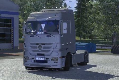 Mercedes Actros 1858 Euro Truck Simulator 2