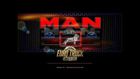 Загрузочный фон v3 для Euro Truck Simulator 2