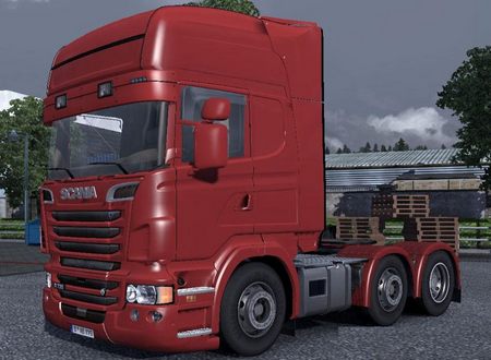 Подъем моста Scania R2 2014 для Euro Truck Simulator 2