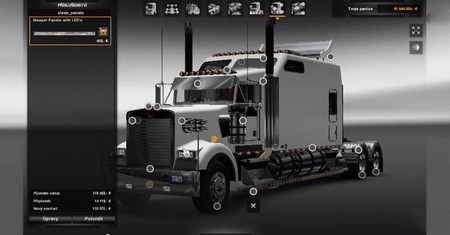 Kenworth W900B long v1.14 для Euro Truck Simulator 2