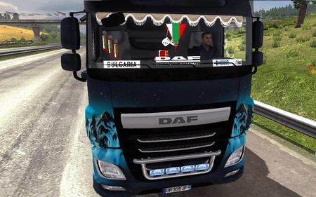 Интерьер DAF Euro 6 BG v1.0 для Euro Truck Simulator 2