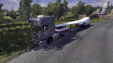 Негабаритные прицепы TSM v2.0 для Euro Truck Simulator 2