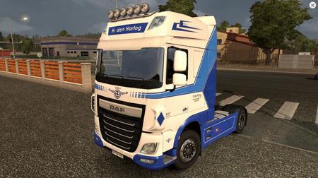 Hartog skin for DAF Euro 6 для Euro Truck Simulator 2