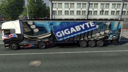 Прицеп Gigabyte для Euro Truck Simulator 2