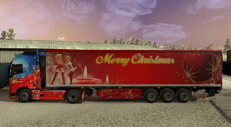 Новогодний сборник для Euro Truck Simulator 2