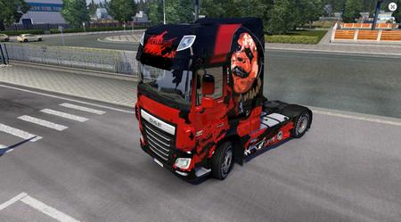 DAF XF Euro 6 Sweet 666 skin для Euro Truck Simulator 2