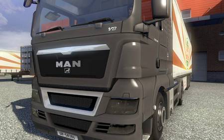 Темные фары MAN TGX для Euro Truck Simulator 2