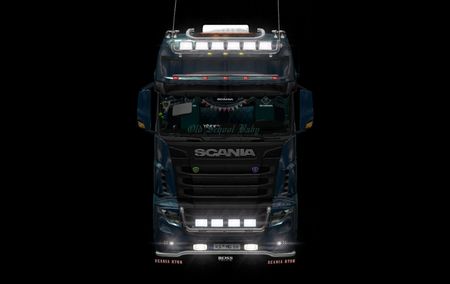 Обновление и салон Scania R700 AU44 для Euro Truck Simulator 2