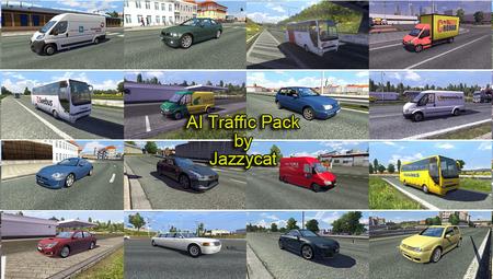 AI Traffic Pack by Jazzycat v2.2 для Euro Truck Simulator 2