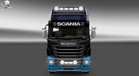 Скин Зенит для Scania R для Euro Truck Simulator 2