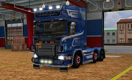 Скины для Scania R2008 50k для Euro Truck Simulator 2