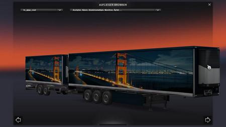 Двойной прицеп v1.16.x для Euro Truck Simulator 2