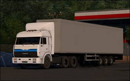 КамАЗ из сериала Дальнобойщики для ETS 2