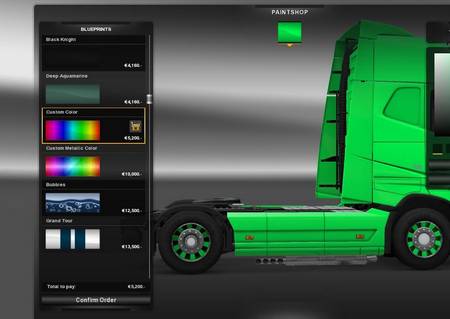 Колеса с ободом Autocolor для Euro Truck Simulator 2