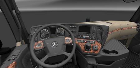 новый салон мерседес астрос euro truck simulator 2