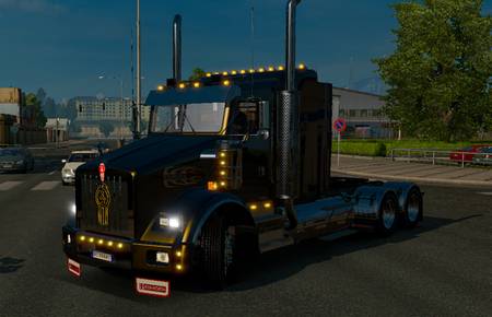 Kenworth T800 v2.1 для Euro Truck Simulator 2