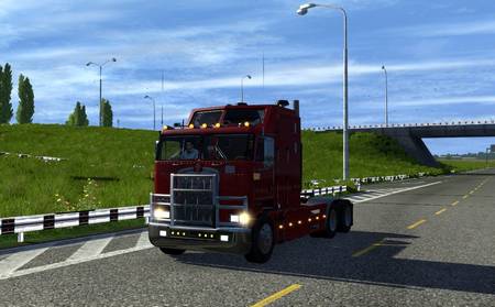 Грузовик Kenworth K100 v5.0 для Euro Truck Simulator 2