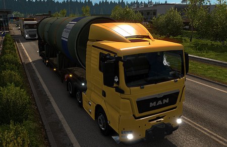 Man TGX Reworked v1.7 для Euro Truck Simulator 2