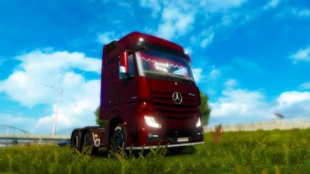 Mercedes Benz Actros MP4 2014 Edit Interior для Euro Truck Simulator 2