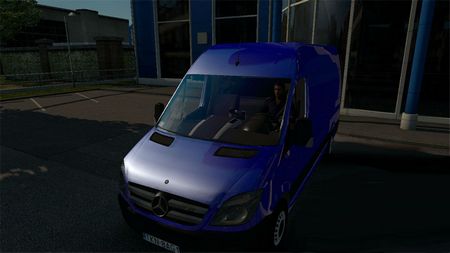 Двигатель Mercedes Sprinter для Euro Truck Simulator 2