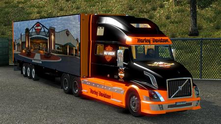 Volvo VNL 780 Harley Davidson для Euro Truck Simulator 2