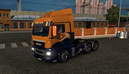 Man TGX v1.8 для Euro Truck Simulator 2