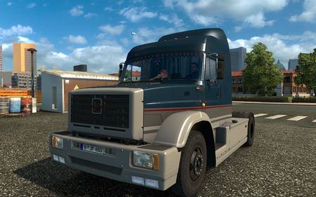 Mod Зил 5423 для Euro Truck Simulator 2 v1.33