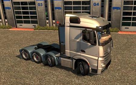 Mercedes MP4 8x4 v1.1 для Euro Truck Simulator 2