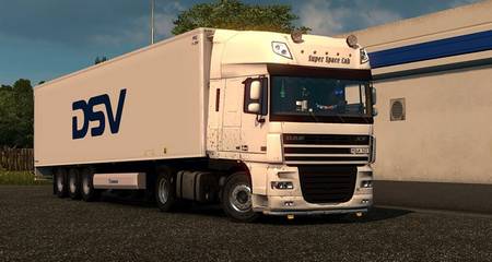 DAF XF 510 + Interior Addons для Euro Truck Simulator 2