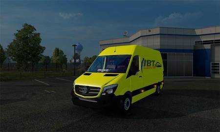 Mercedes Sprinter 2015 для Euro Truck Simulator 2