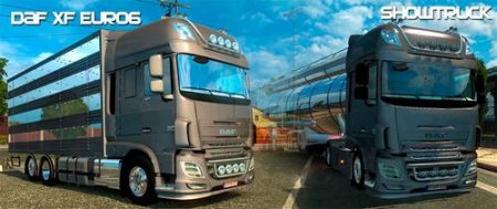 Daf XF Euro 6 + Trailer Pezzaioli FDR для Euro Truck Simulator 2