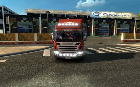 Новая Scania P v 1.19 для Euro Truck Simulator 2