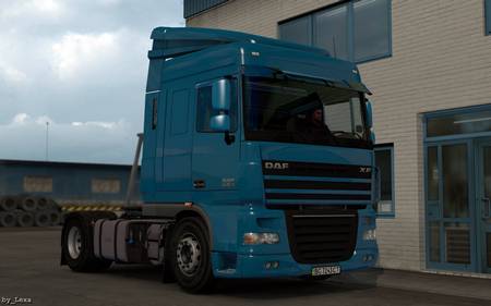 Грузовик DAF XF 105 SC v1.5 для Euro Truck Simulator 2