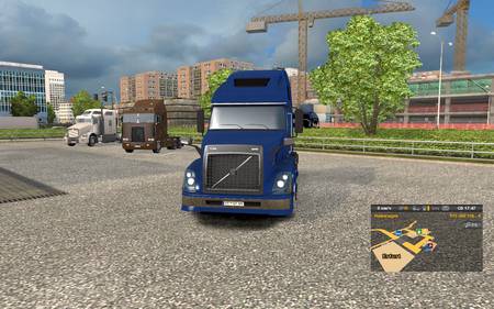 Volvo VNL 670 от DragonModz для Euro Truck Simulator 2