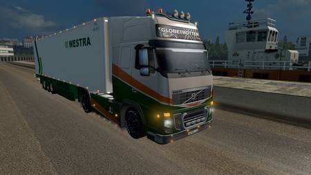 Автономные прицепы 9 шт для Euro Truck Simulator 2