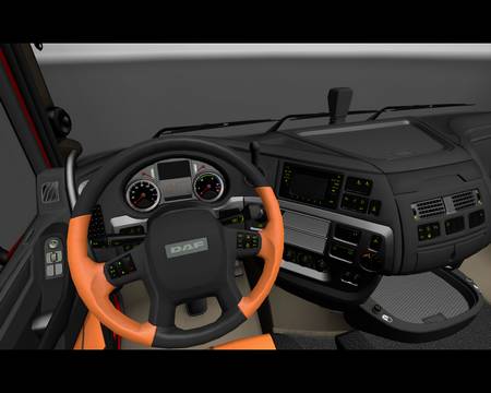 Салон DAF EURO6 для Euro Truck Simulator 2