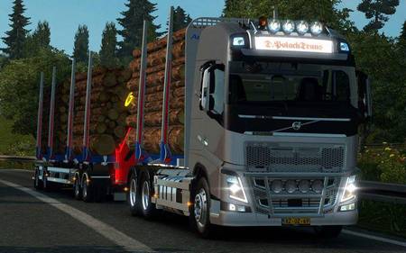 Volvo FH 16 Timber для Euro Truck Simulator 2