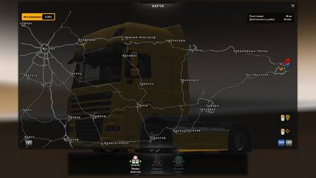 Карта Восточный Экспресс для Euro Truck Simulator 2