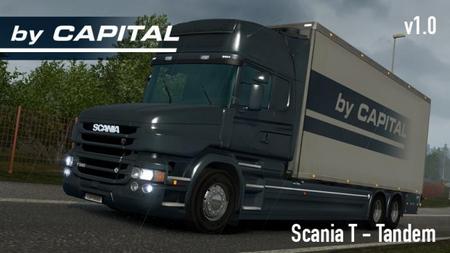 Тандем прицеп Scania T для Euro Truck Simulator 2